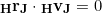\begin{equation*}\mathbf{_H}\mathbf{r_J}\cdot\mathbf{_H}\mathbf{v_J}=0\end{equation*}