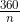 \frac{360}{n}